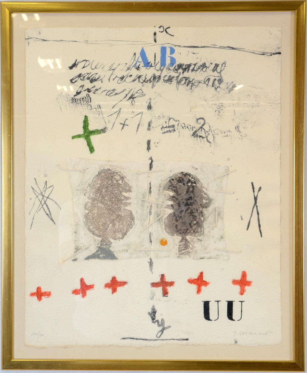 JAMES COIGNARD. Färgetsning med carborundum.