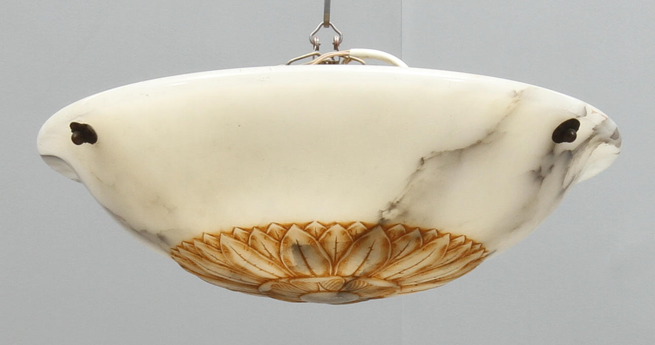 TAKAMPEL, alabaster, 1900-tal.