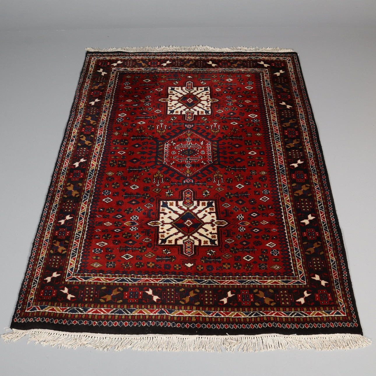 TEPPICH, handgeknüpft, Indien.