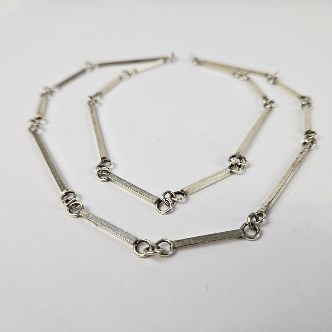NECKLACE, silver, Allan Falk, Linköping.