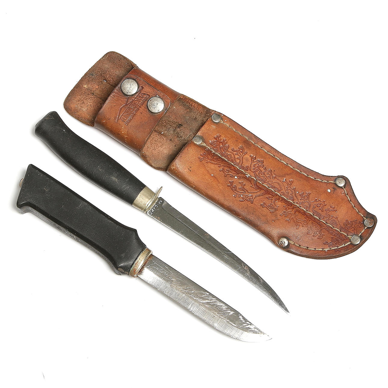 KNIV, dubbel, Tunturiloma, Finland. 1970-tal.