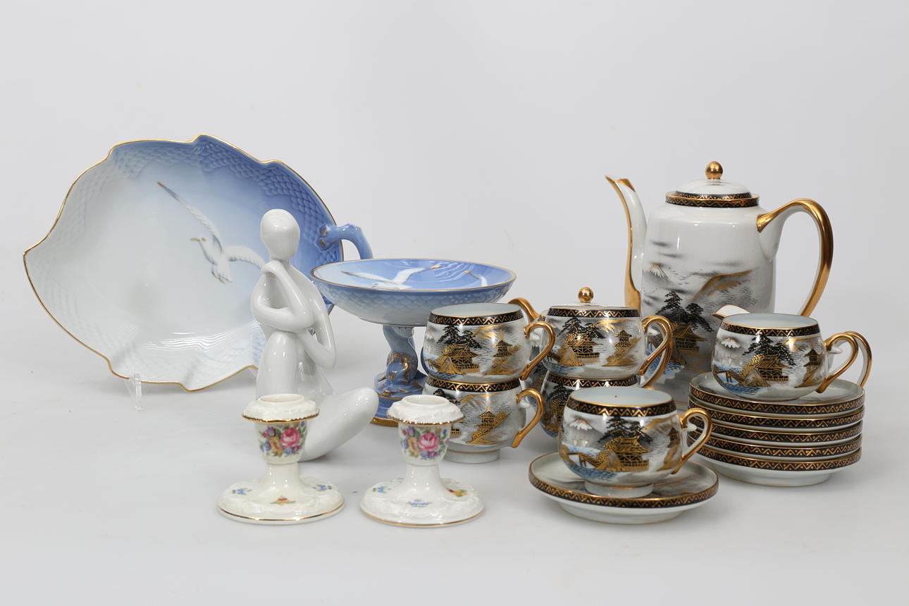 PORSLINSFÖREMÅL, 20 delar, bland annat Rosenthal och Bing & Gröndahl.