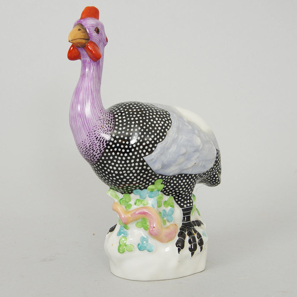 FIGURIN, porslin, fågel, Herend.