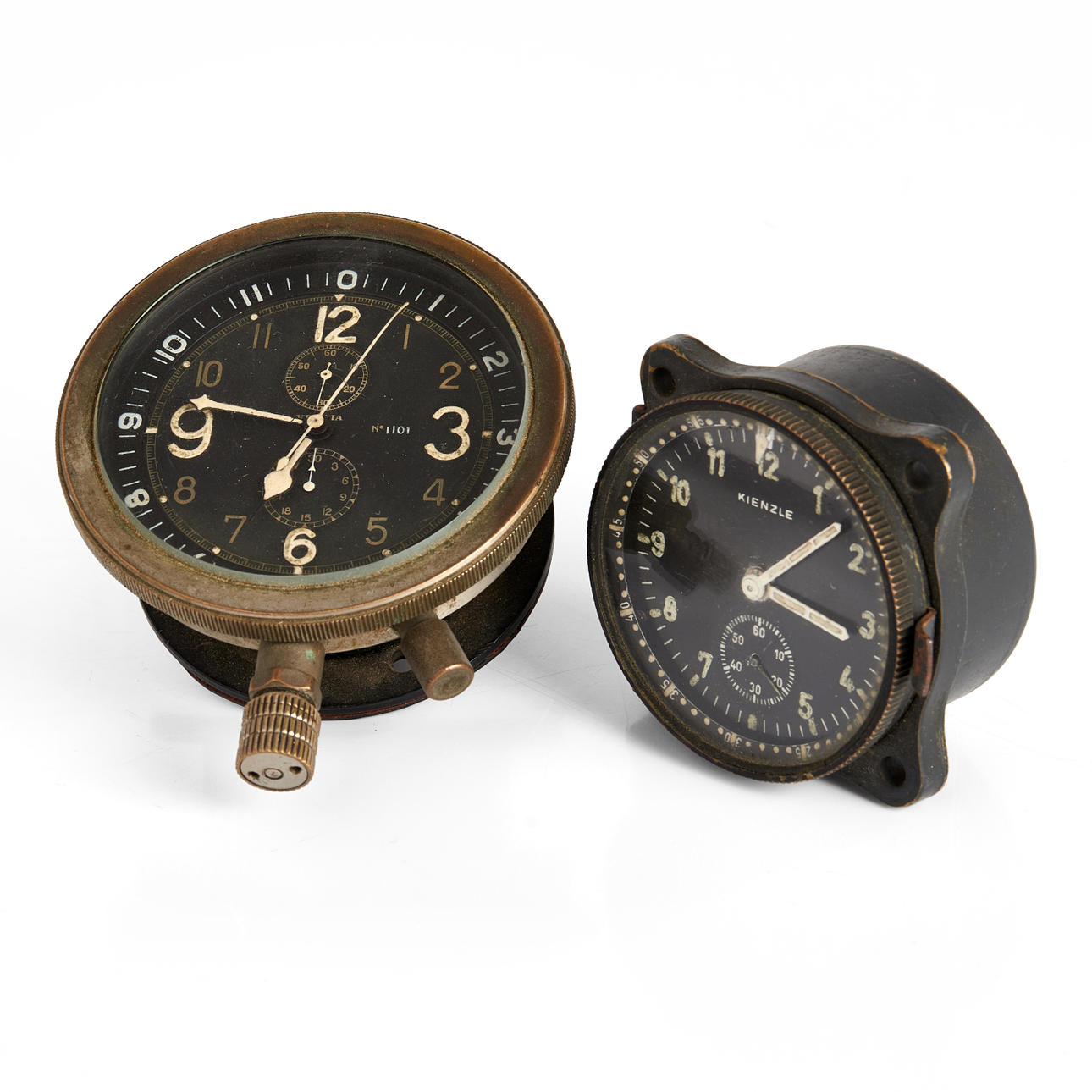 FLUGZEUGUHREN 2 Stück, Kienzle oder Veglia.