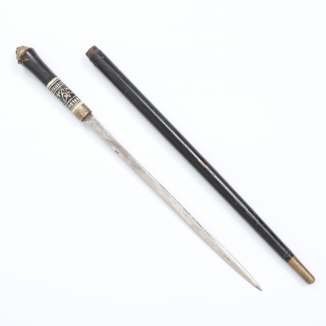 SWORD CANE, India, 20th century.