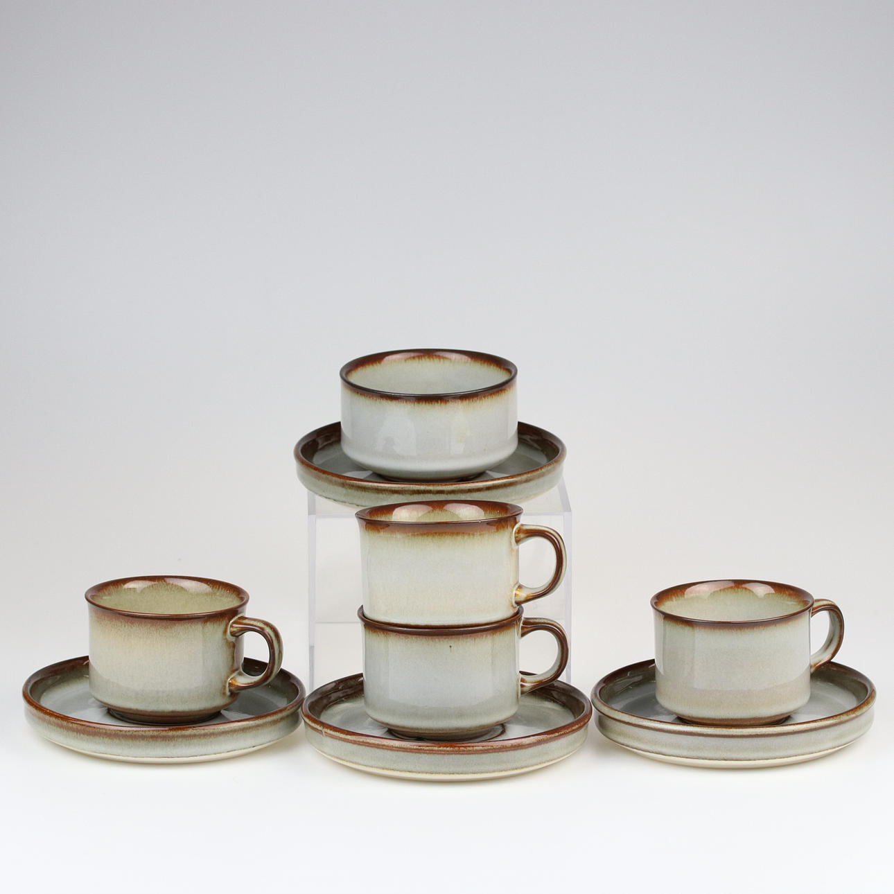 TESERVISDELAR, 9 delar, "Sonja", Söholm, Danmark.