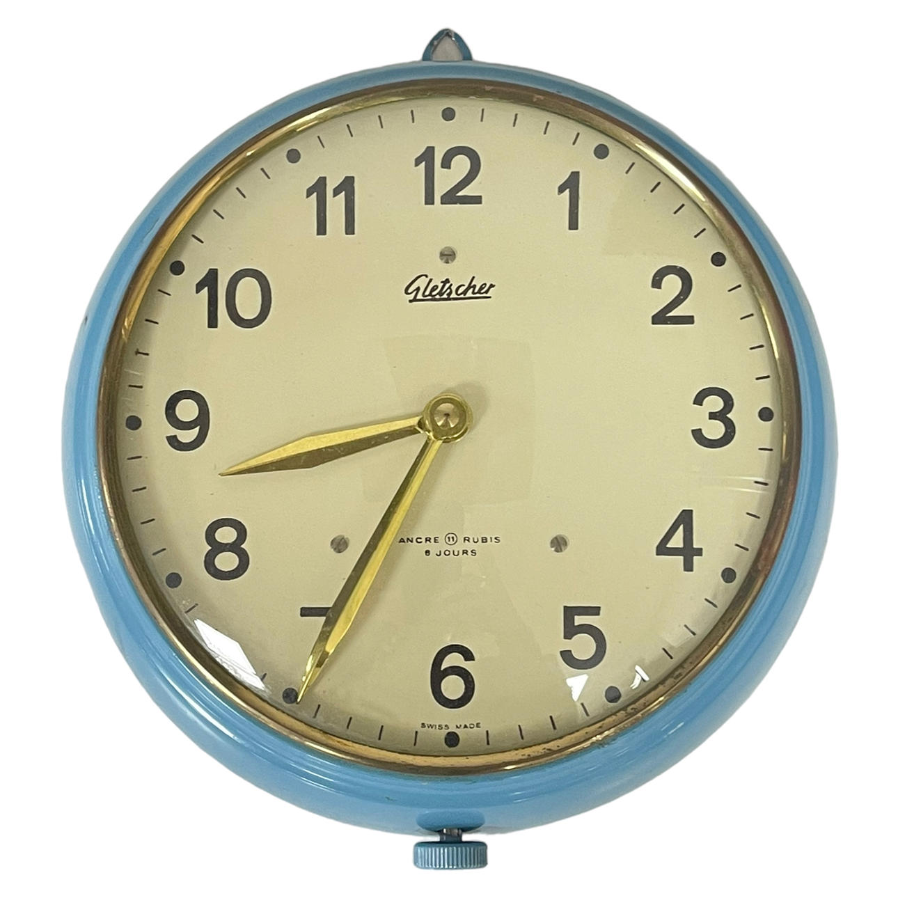 KÜCHENUHR, Metall, Gletscher.