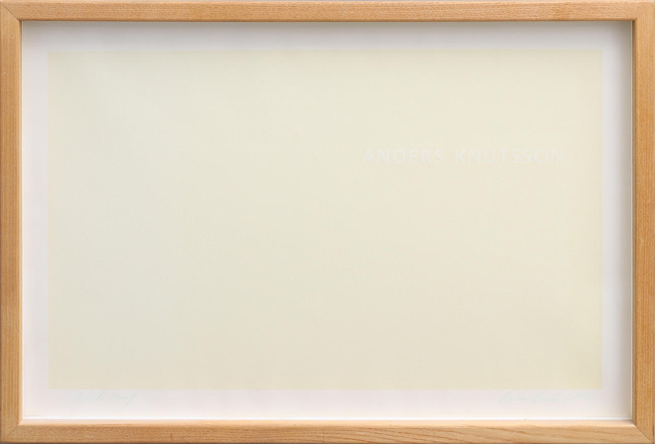 ANDERS KNUTSSON. "ANDERS KNUTSSON".