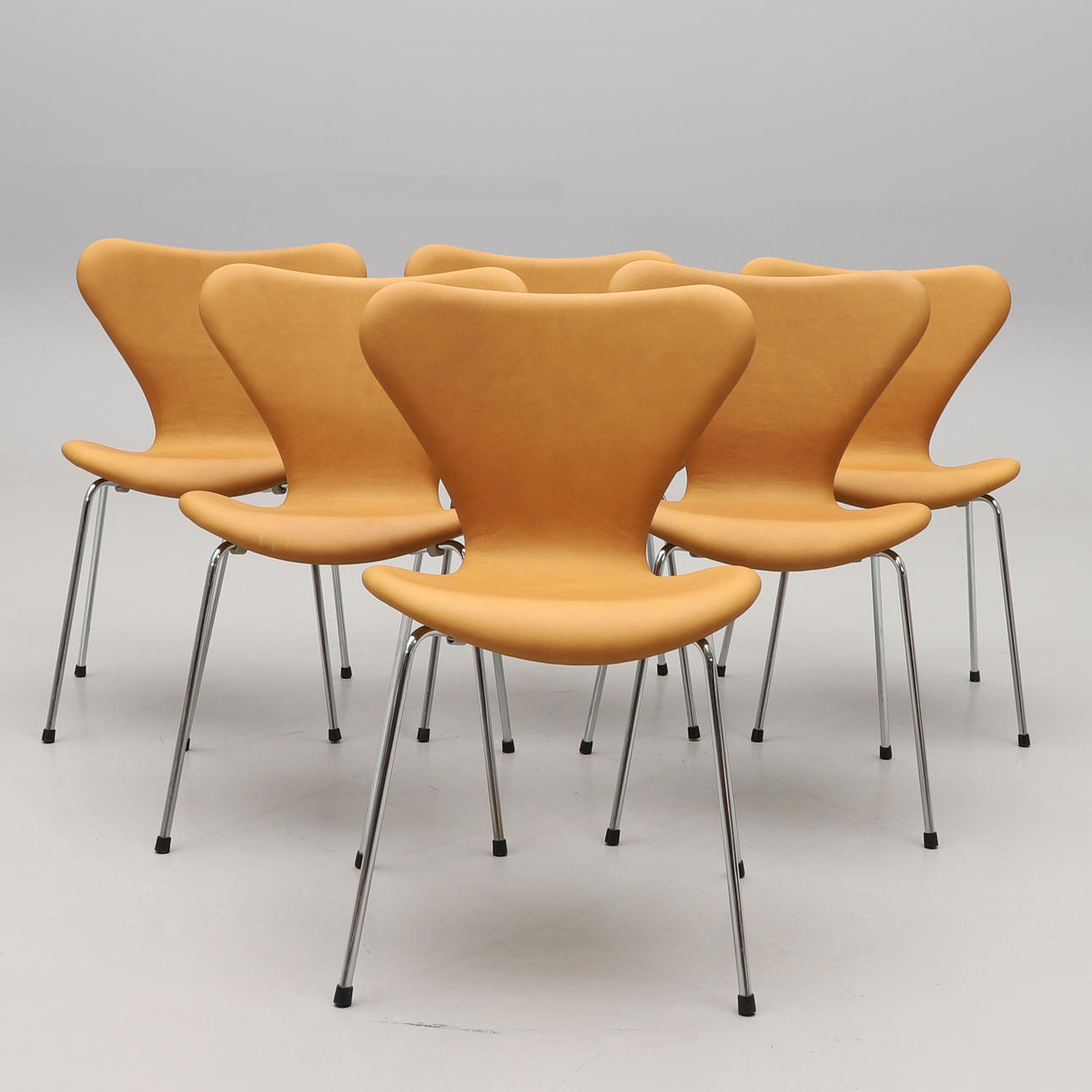 ARNE JACOBSEN. STOLAR, 6 st, 