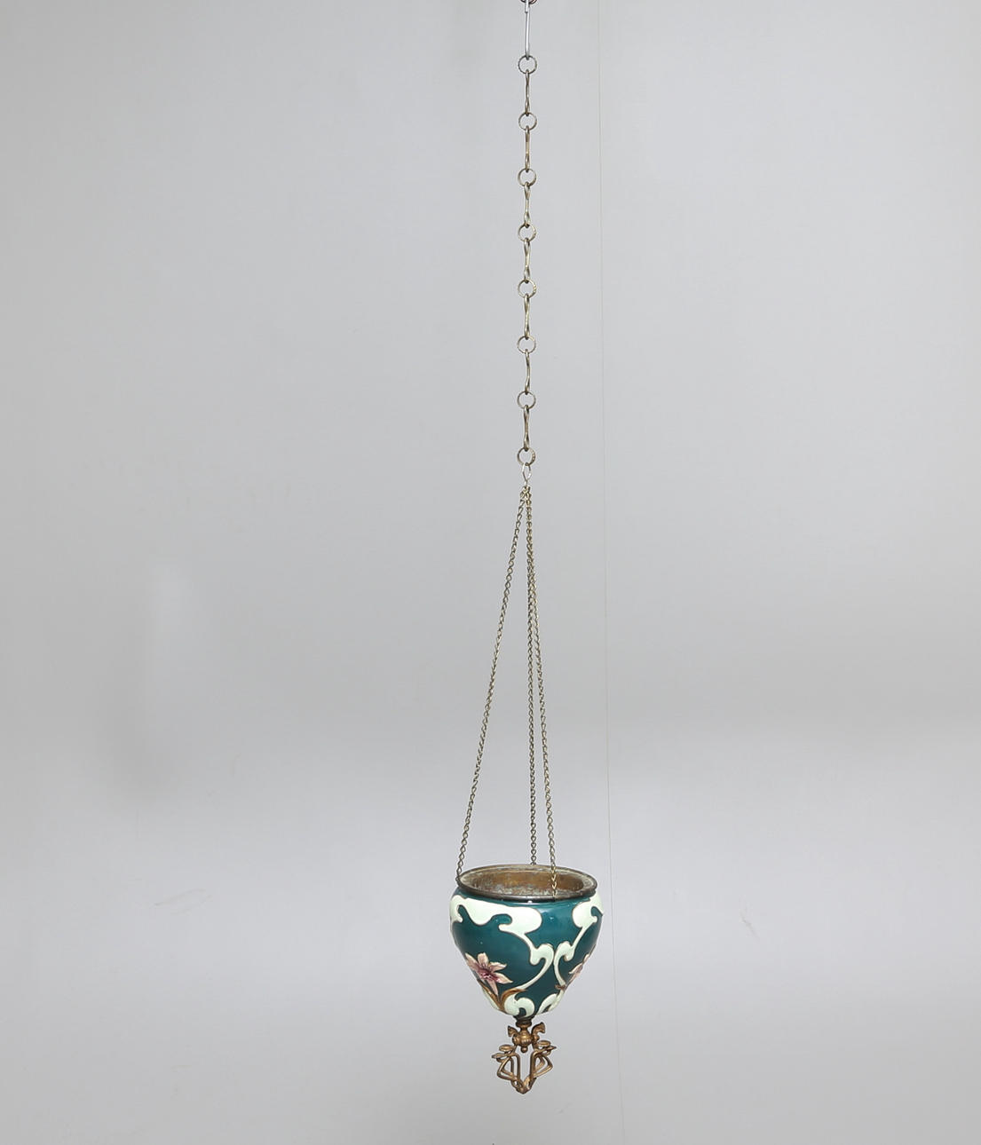 AMPEL, keramik, mässing, 1900-tal.