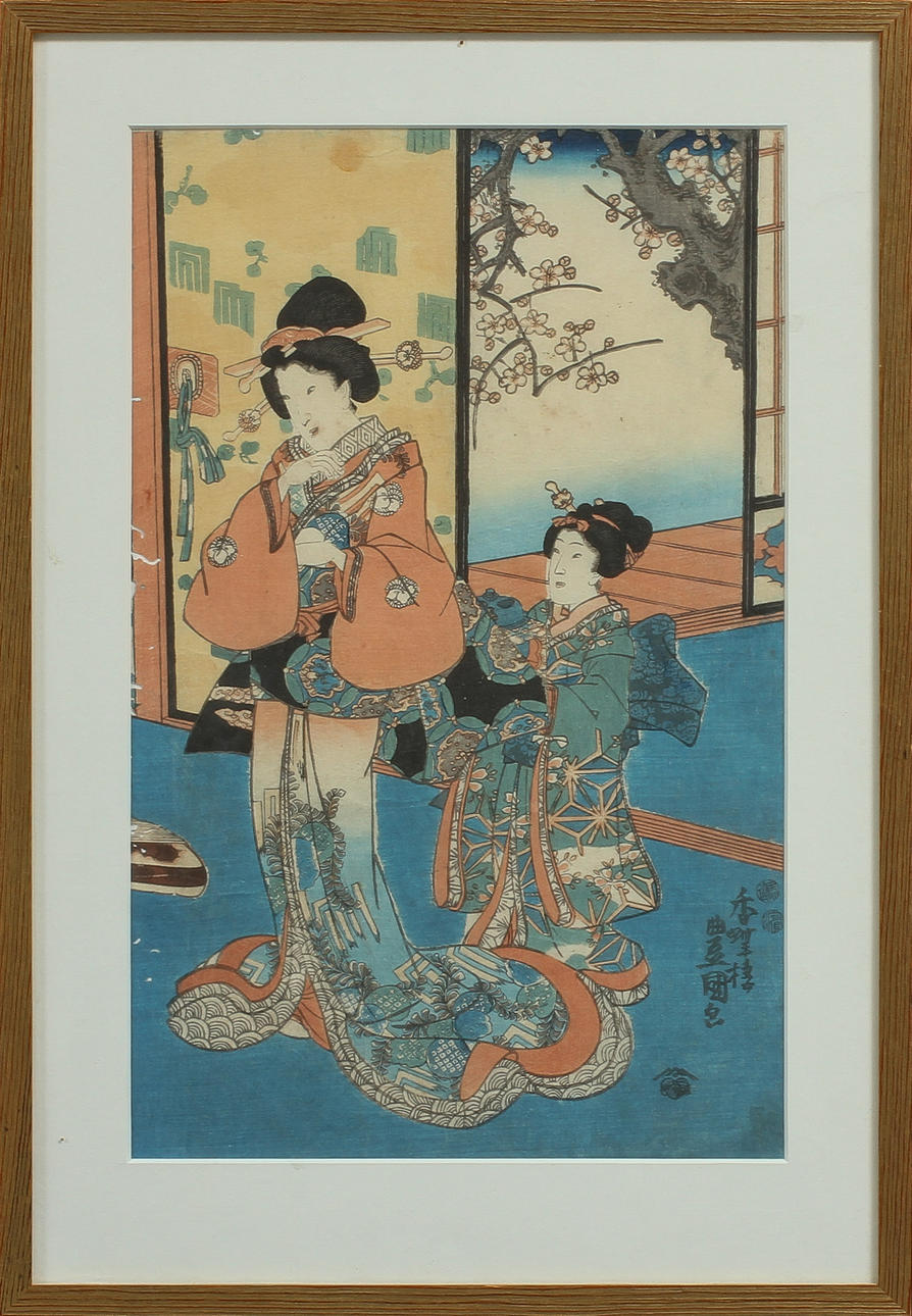 TRÄSNITT, 4 st, Japan.