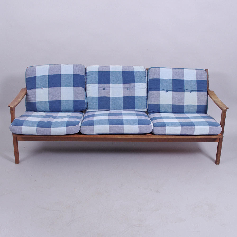 SOFFA, teak, 1900-talets mitt.