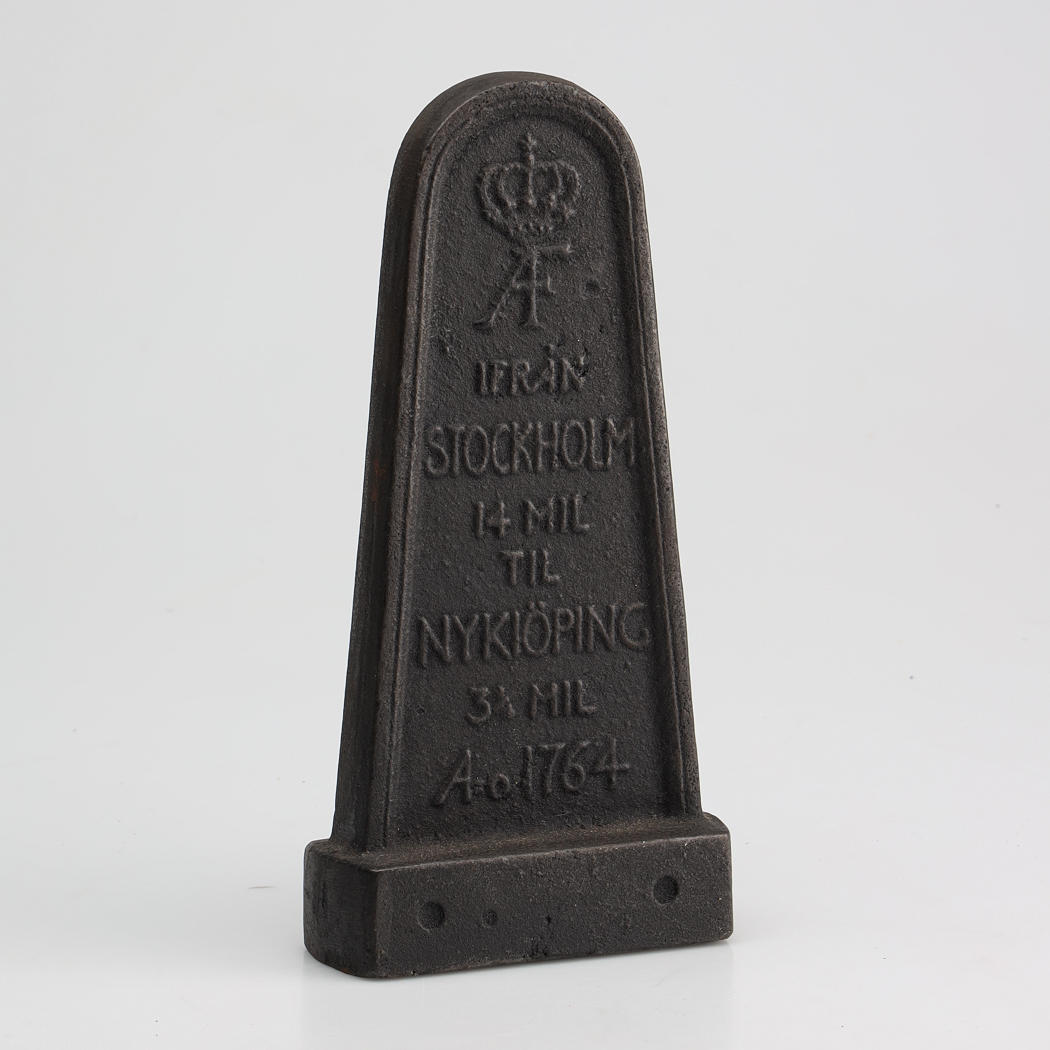 MILSTEN, miniatura de hierro fundido, 'Estocolmo-Nyköping'.