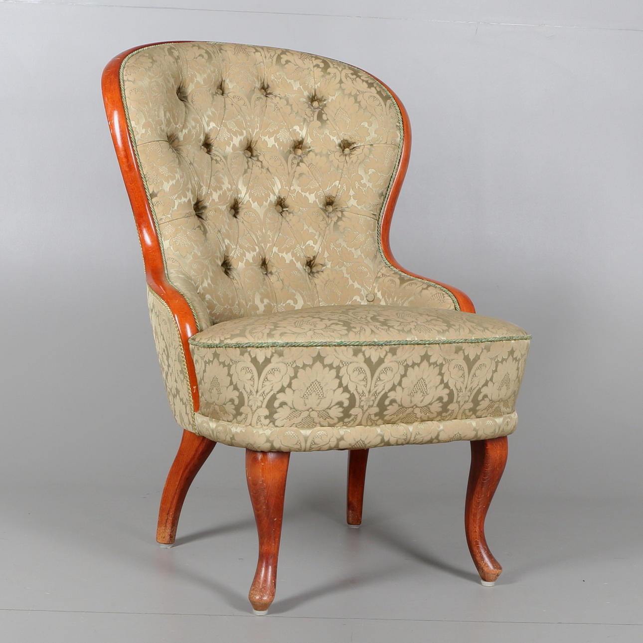 EMMAFÅTÖLJ, rokokostil, 1900-tal.