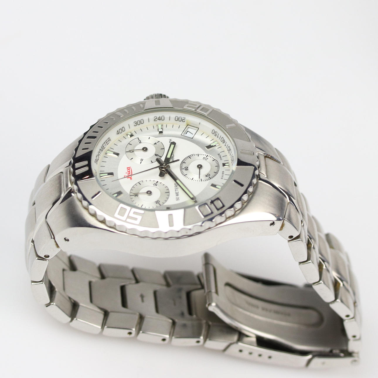 【超希少】ライカ Leica chronograph ETA G10.211 超希少】ライカ Leica chronograph ETA G10.211 - メルカリ