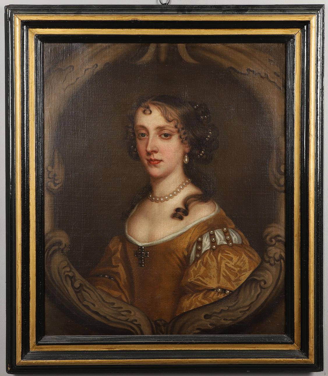 CIRCLE OF SIR PETER LELY (1618-1680. PORTRAIT OF A LADY, TRADITIONALLY IDENTIFIED AS LOUISE DE KEROUALLE, DUCHESS OF PORTSMOUTH (1649-1734).
