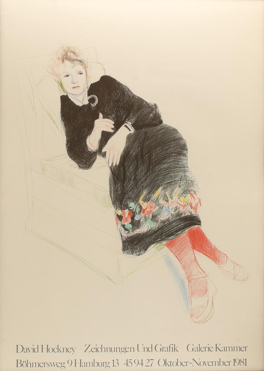 DAVID HOCKNEY. Sen jälkeen juliste.