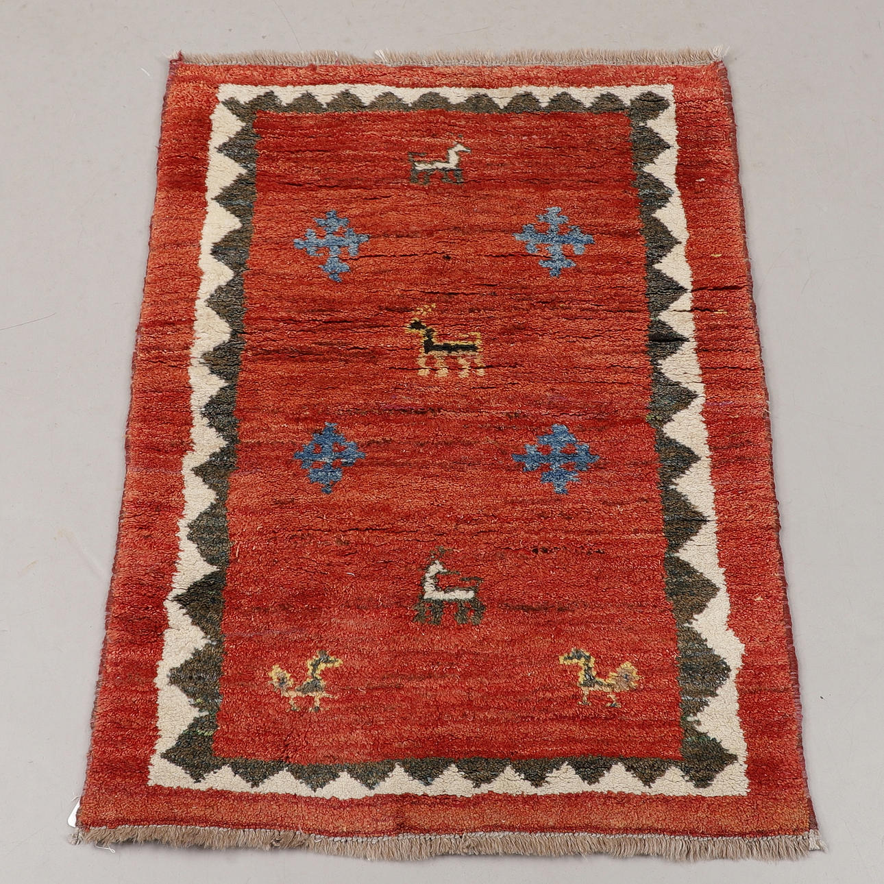 TEPPICH, Gabbeh, Persisch, 120 x 86 cm.