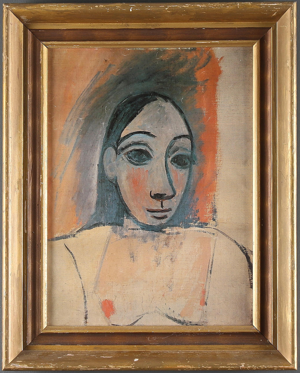 UTSTÄLLNINGSAFFISCH, Pablo Picasso, 1881-1973, Exposició Antològica, Museu Picasso, Barcelona, Gener-Febrer 1982.
