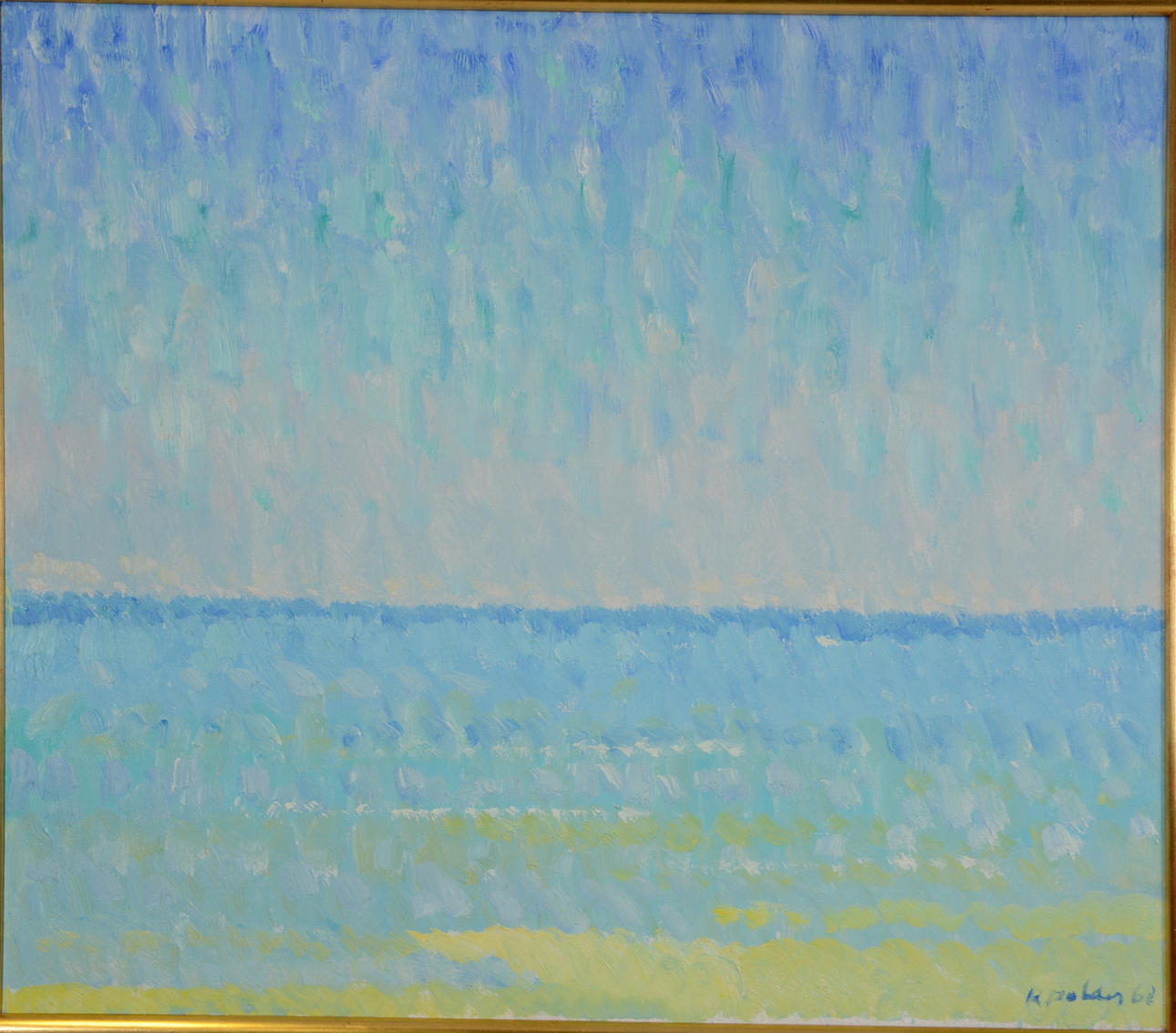 RUDI POLDER. Olja på duk.