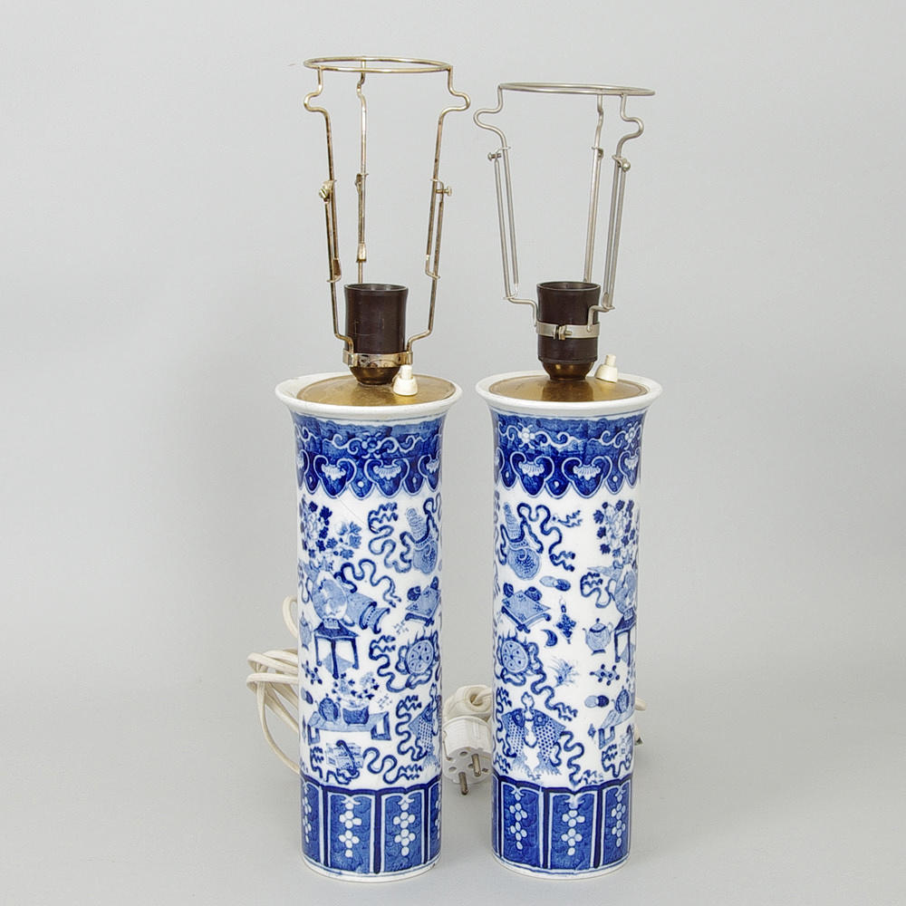 BORDSLAMPOR, 1 par, Kina.