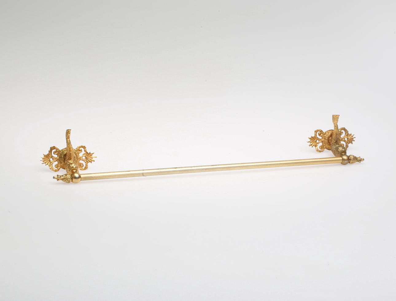 HANDDUKSHÅLLARE, Mässing,18/1900-tal.