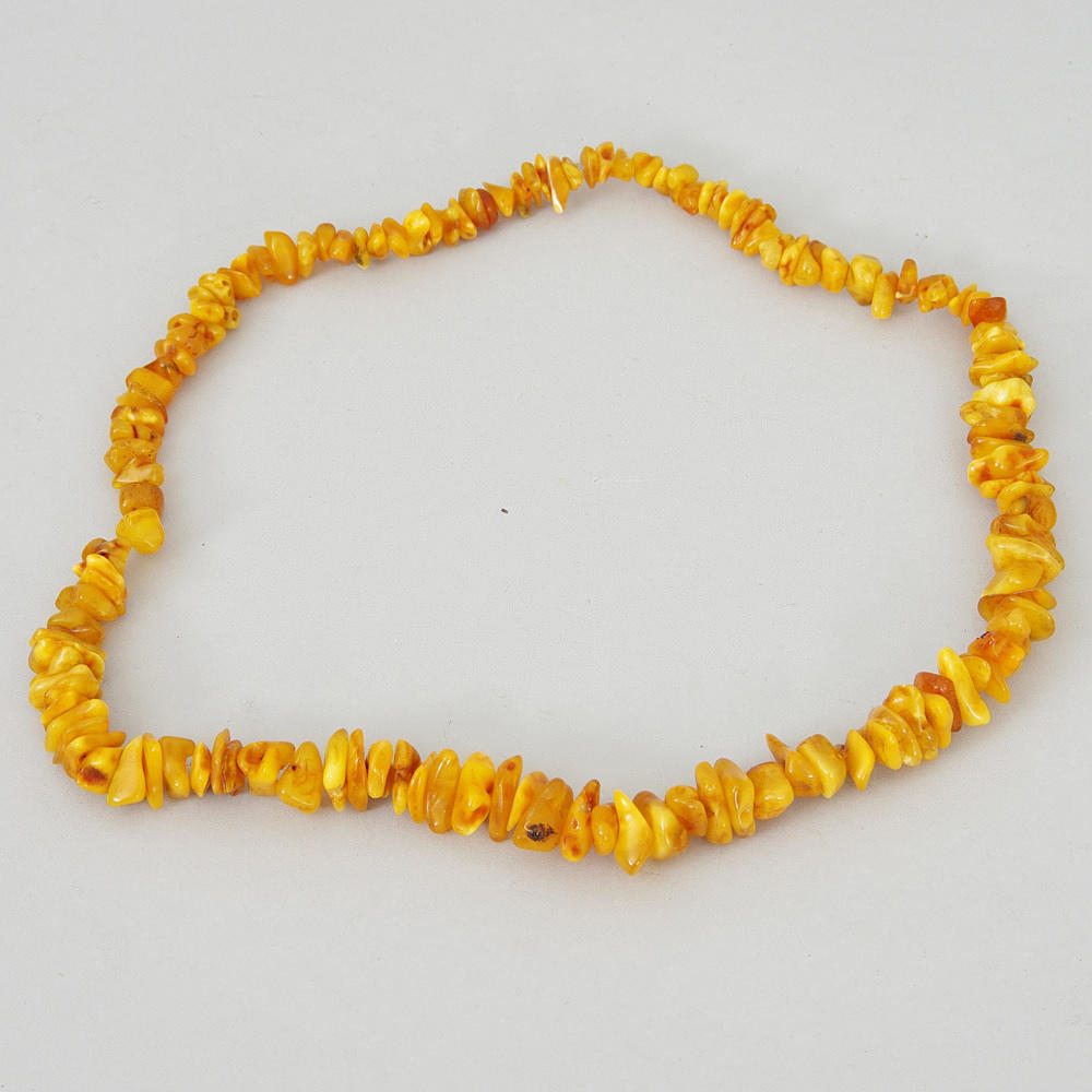HALSBAND, bärnsten.