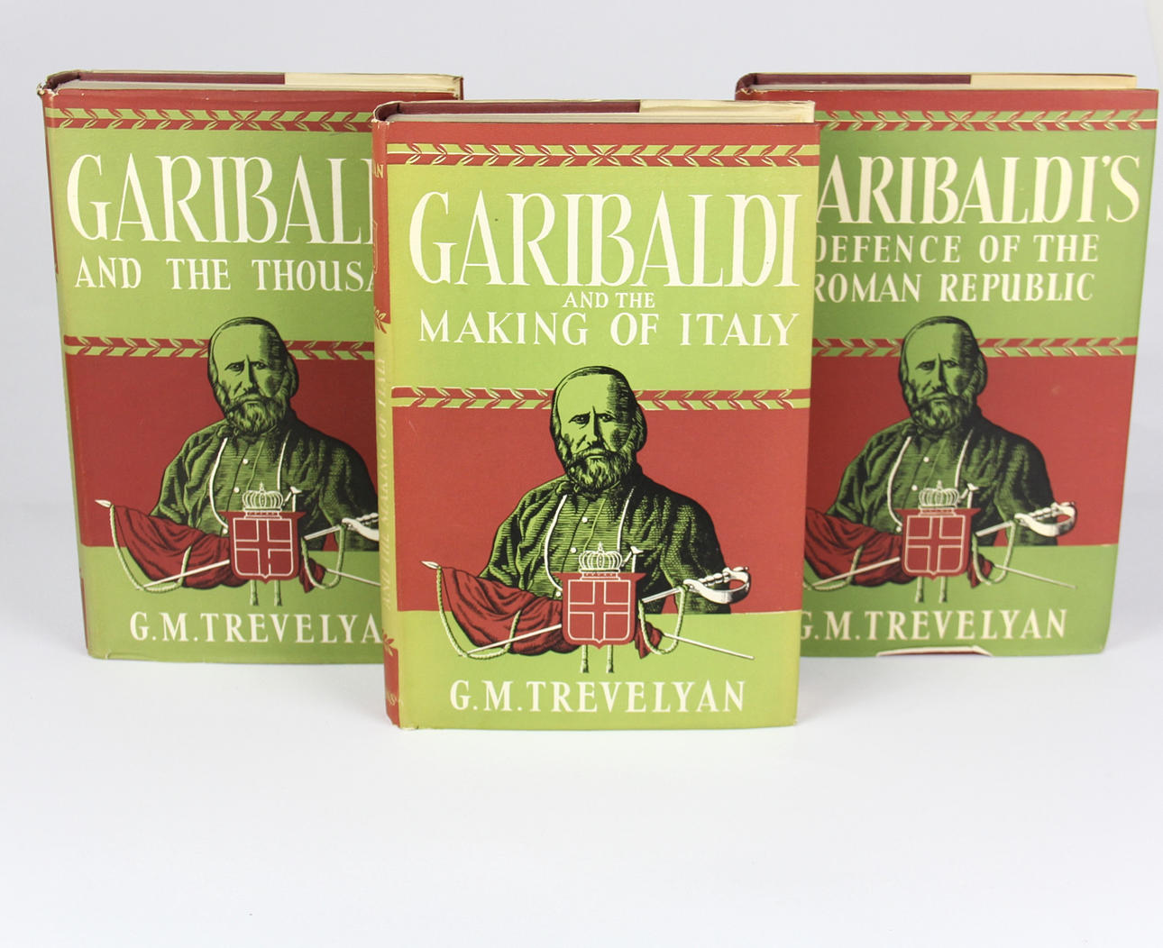 THREE BOOKS ON GARIBALDI. Books, Maps & Manuscripts - Books - Auctionet