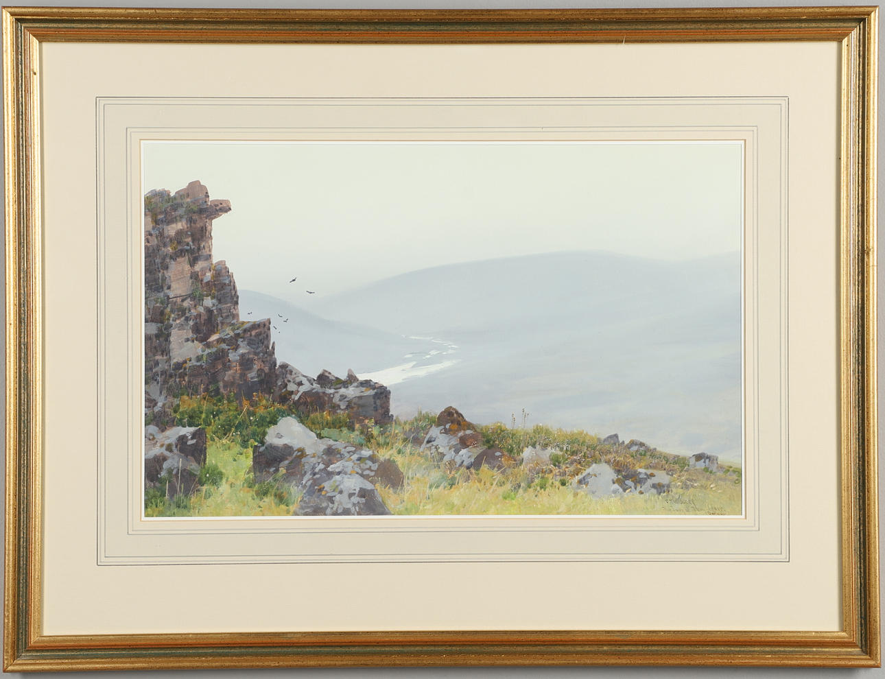 FREDERICK JOHN WIDGERY (1861-1942). THE TAVY AT TAVY CLEAVE, DARTMOOR.