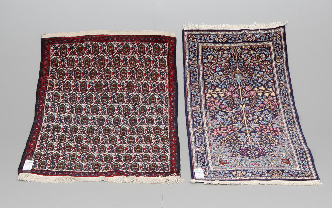 MATTOR, orientaliska, 120 x 80 respektive 123 x 62 cm.