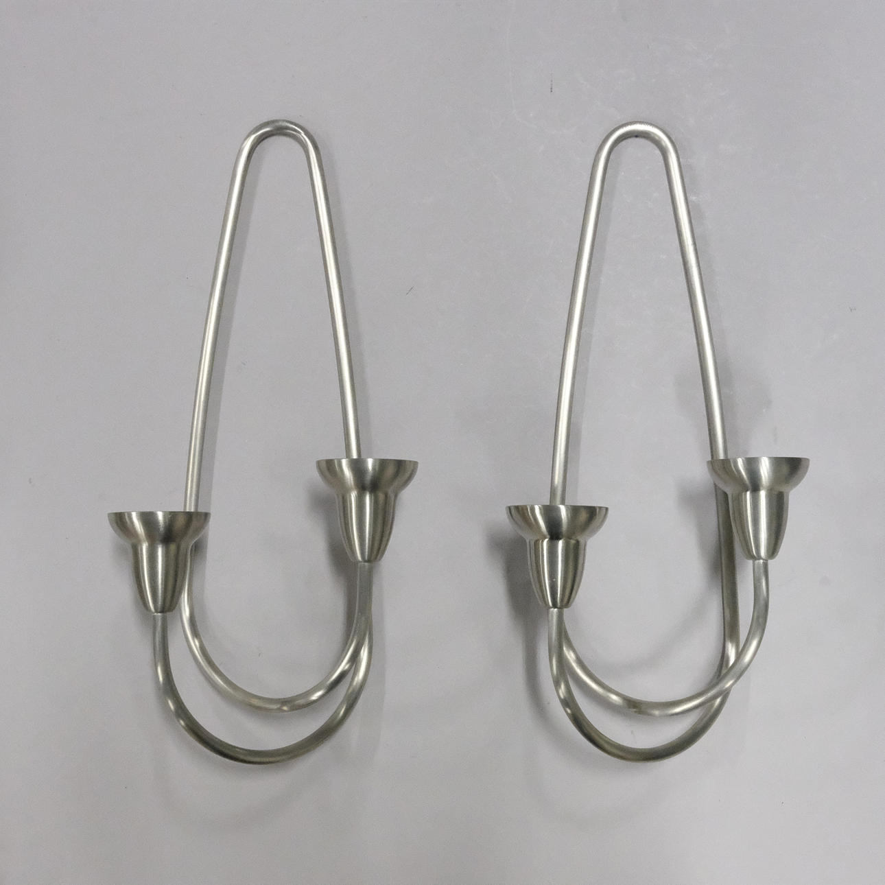 GEORG JENSEN, EIN PAAR WANDLAMPEN, SWING.