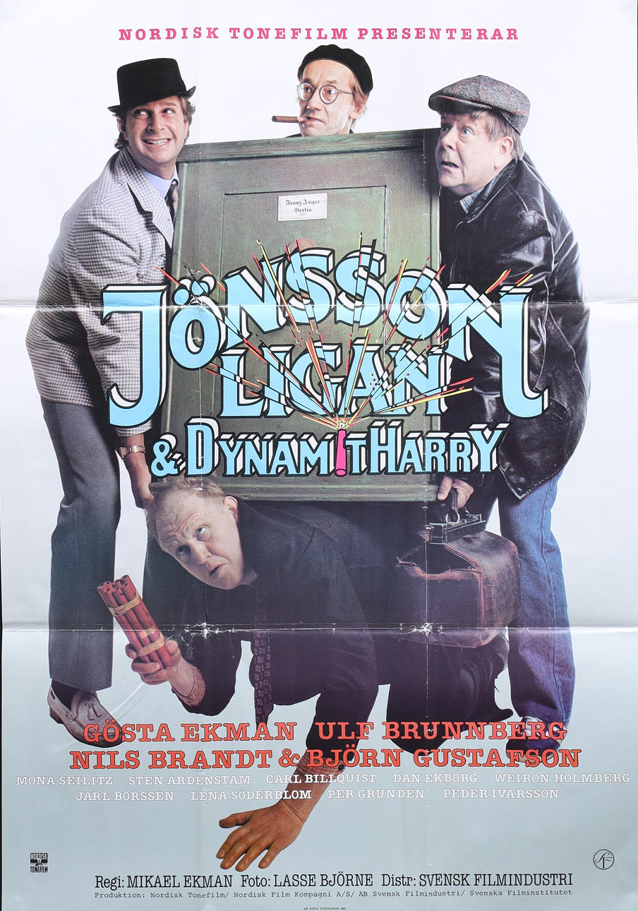 CINEMA/ MOVIE POSTER, Jönssonligan & DynamitHarry.