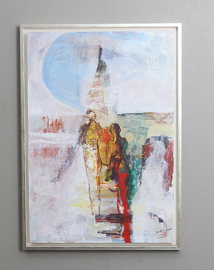 DANI SLIPICEVIC. Olja på pannå, signerad och daterad 2008.