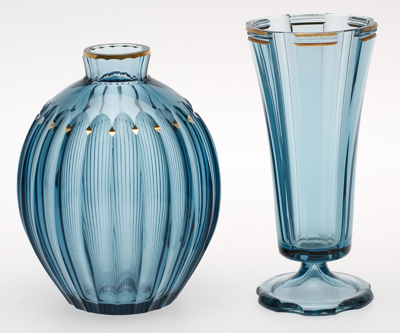 VASER, 2 st, Elis Bergh, Kosta, 1930/40-tal.