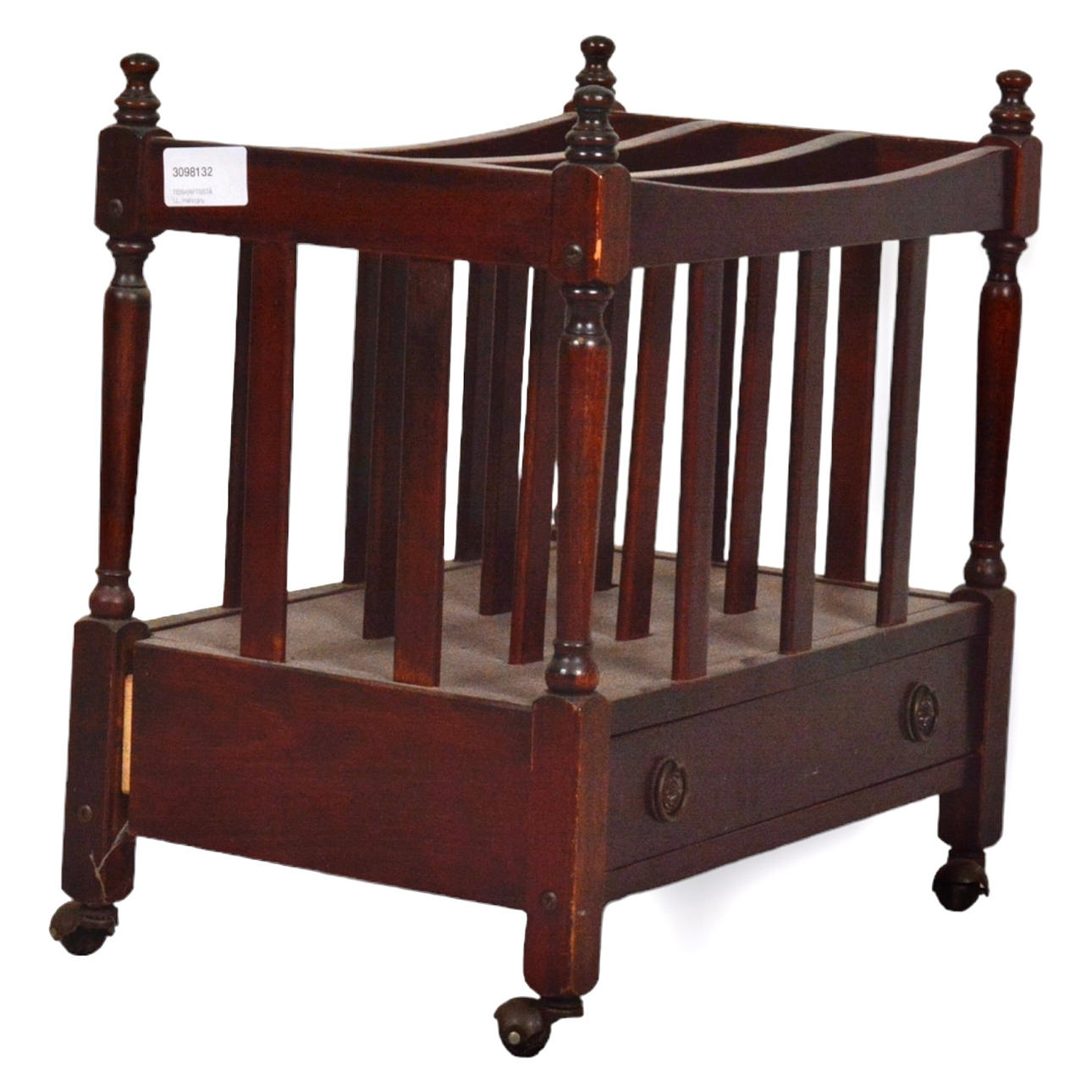 TIDSKRIFTSSTÄLL, mahogny, 1900-tal.