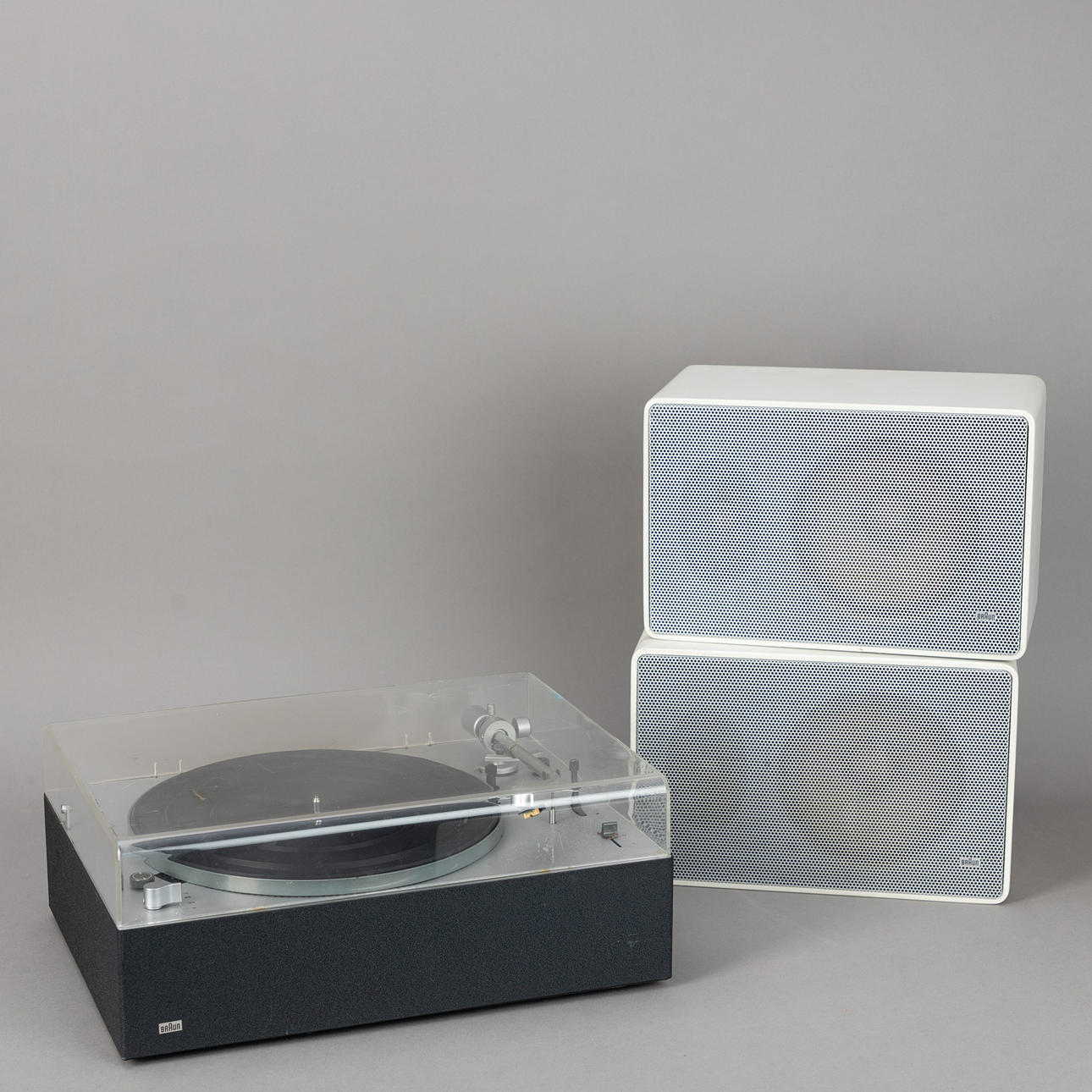 Braun record player PS 500 + 2 speakers (3).