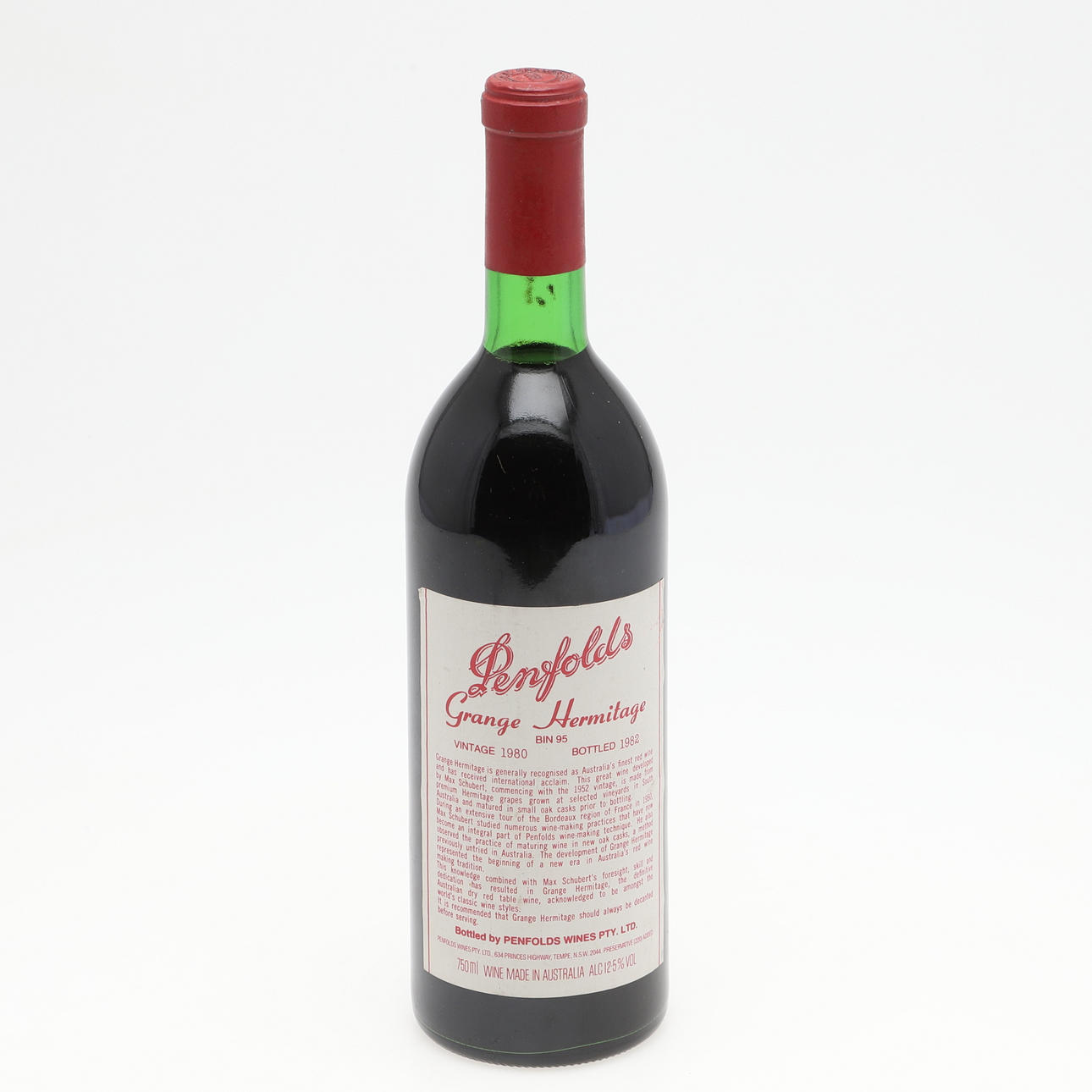 PENFOLDS GRANGE HERMITAGE.