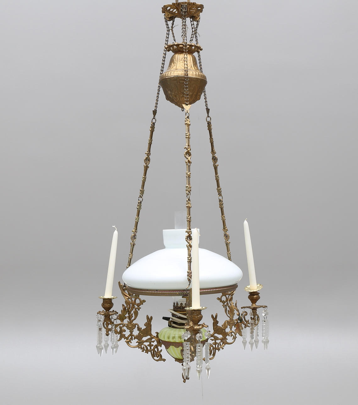 TAKLAMPA, 3-armad, 1900-tal.