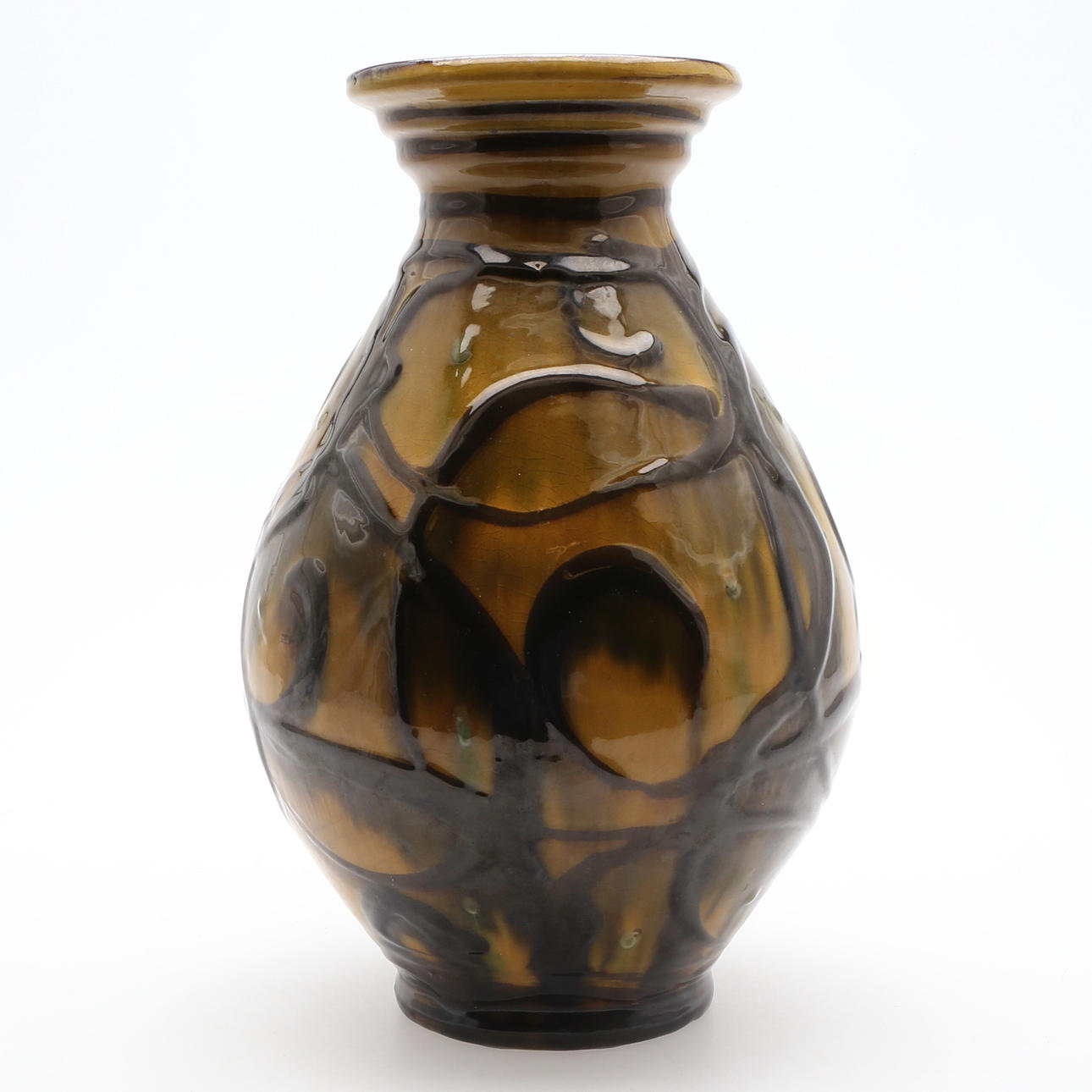 VAS, keramik, Herman Kähler, Danmark, signerad HAK, tidigt 1900-tal.