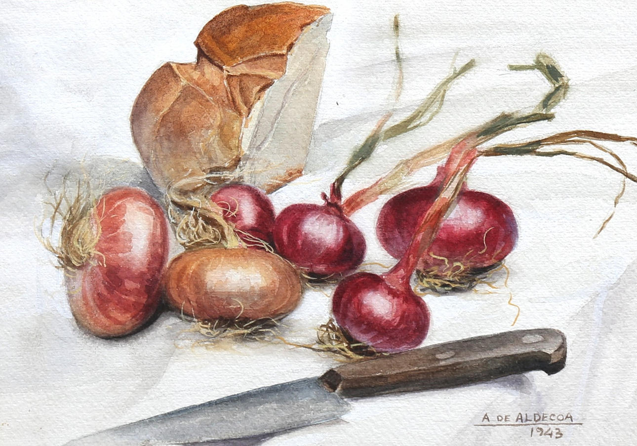 ADRIÁN DE ALDECOA. Bodegón.