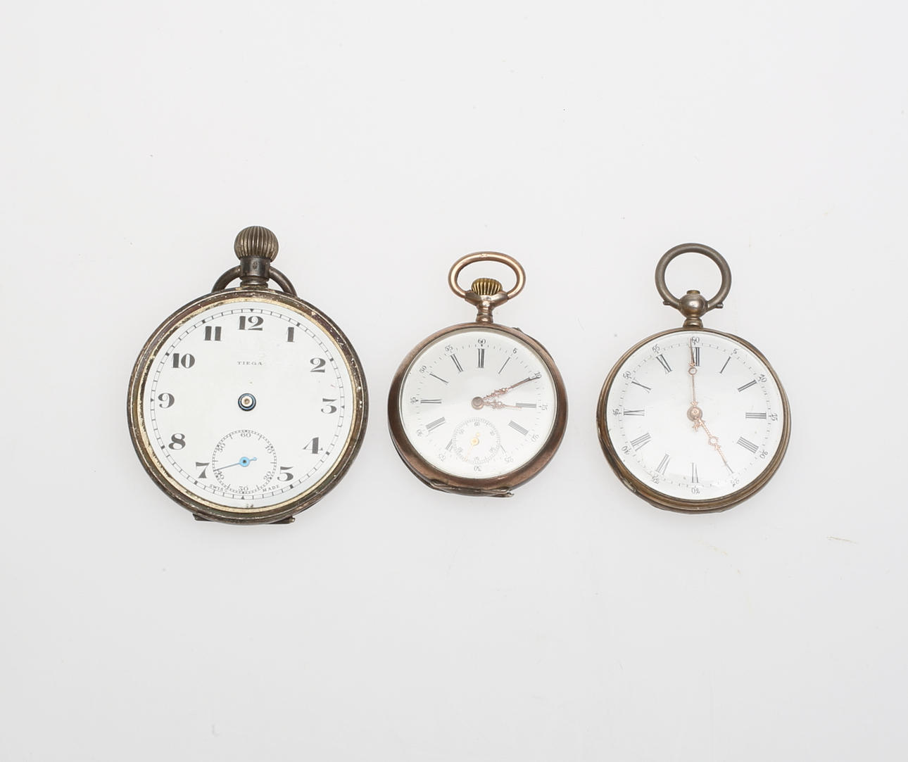 FICKUR, 3 st, silver bl.a. Tiega.