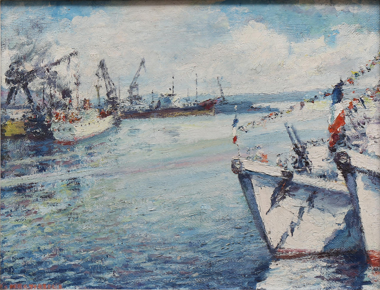 ASCENSIO MARTIARENA. "Puerto de Brest".