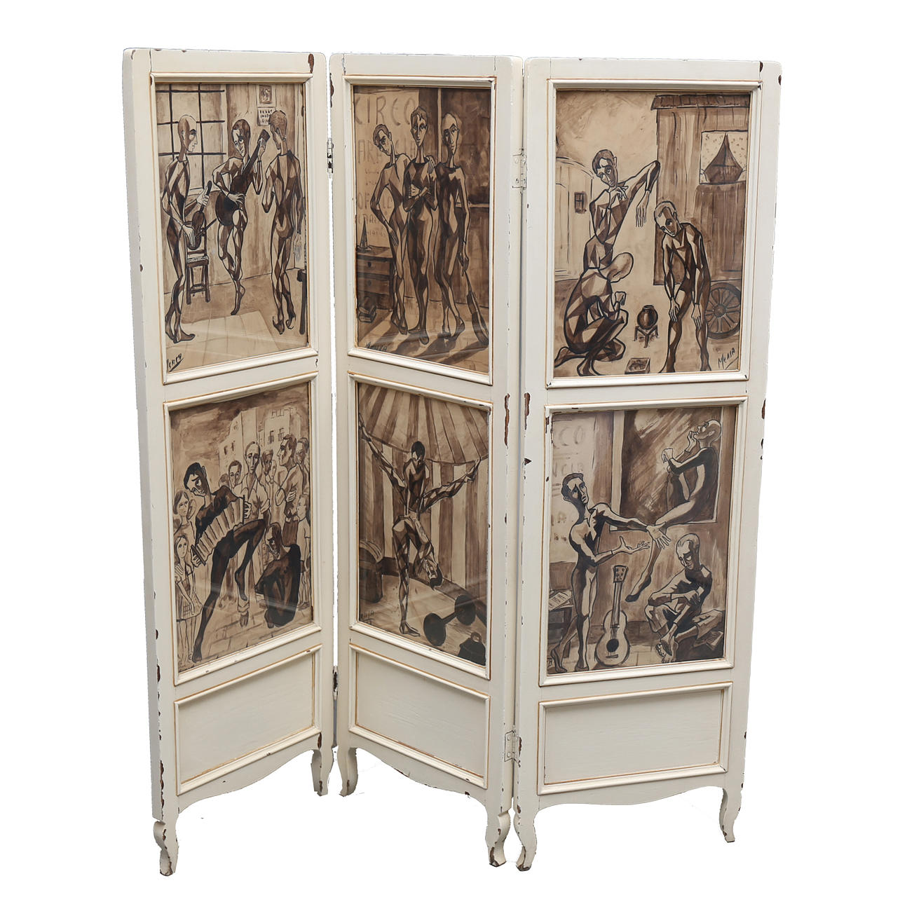 CARLOS MENSA. Biombo.