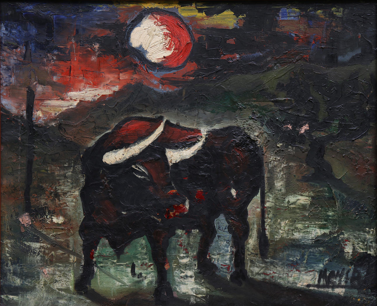 CARLOS MENSA. Toros.