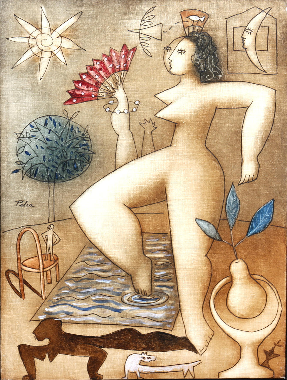 VÍCTOR PEDRA. Sin título.