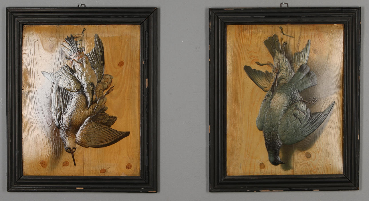 RELIEFTRYCK, 2 st, omkring 1900.