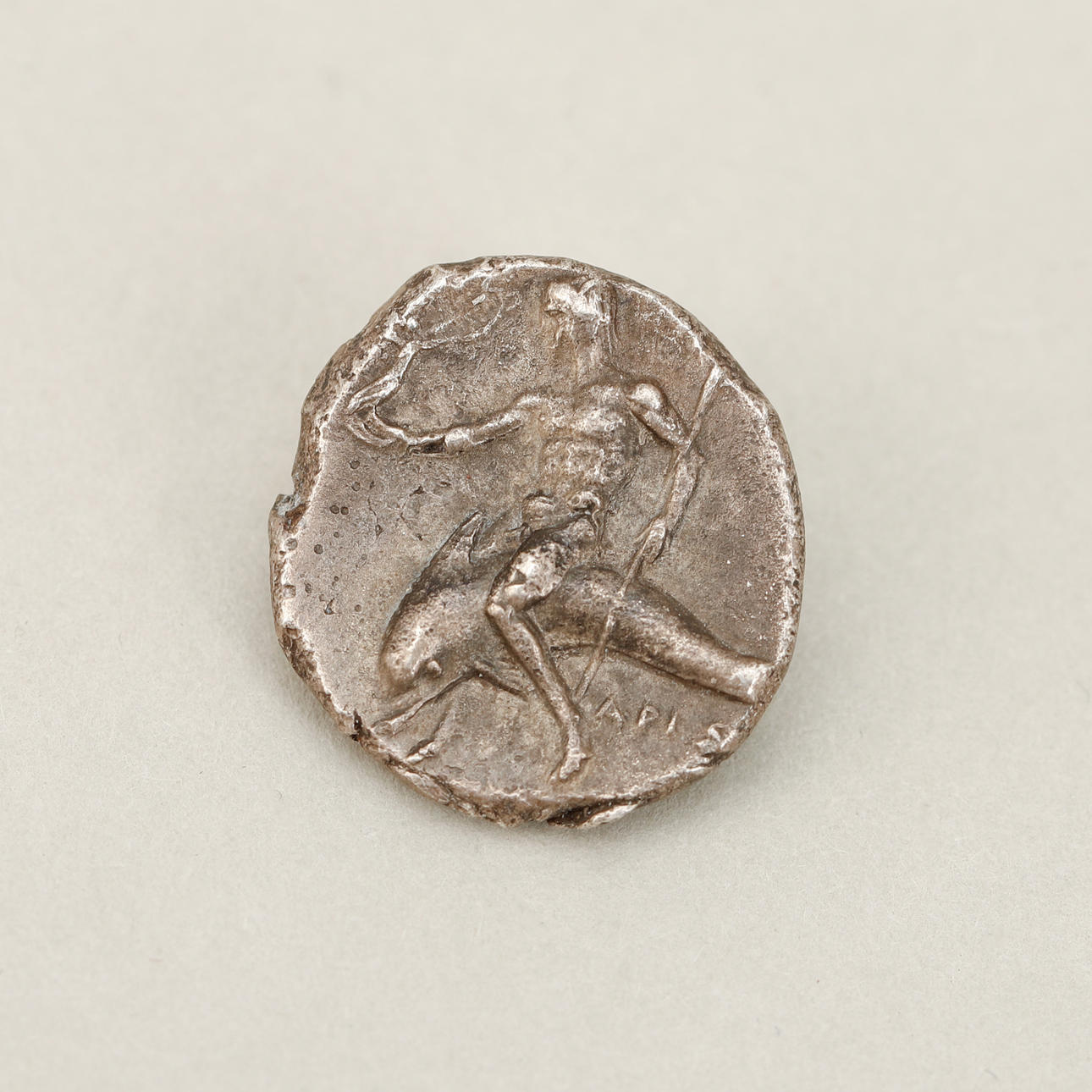 MÜNZEN, Nomos, Kalabrien, Taras, 302-280 v. Chr.