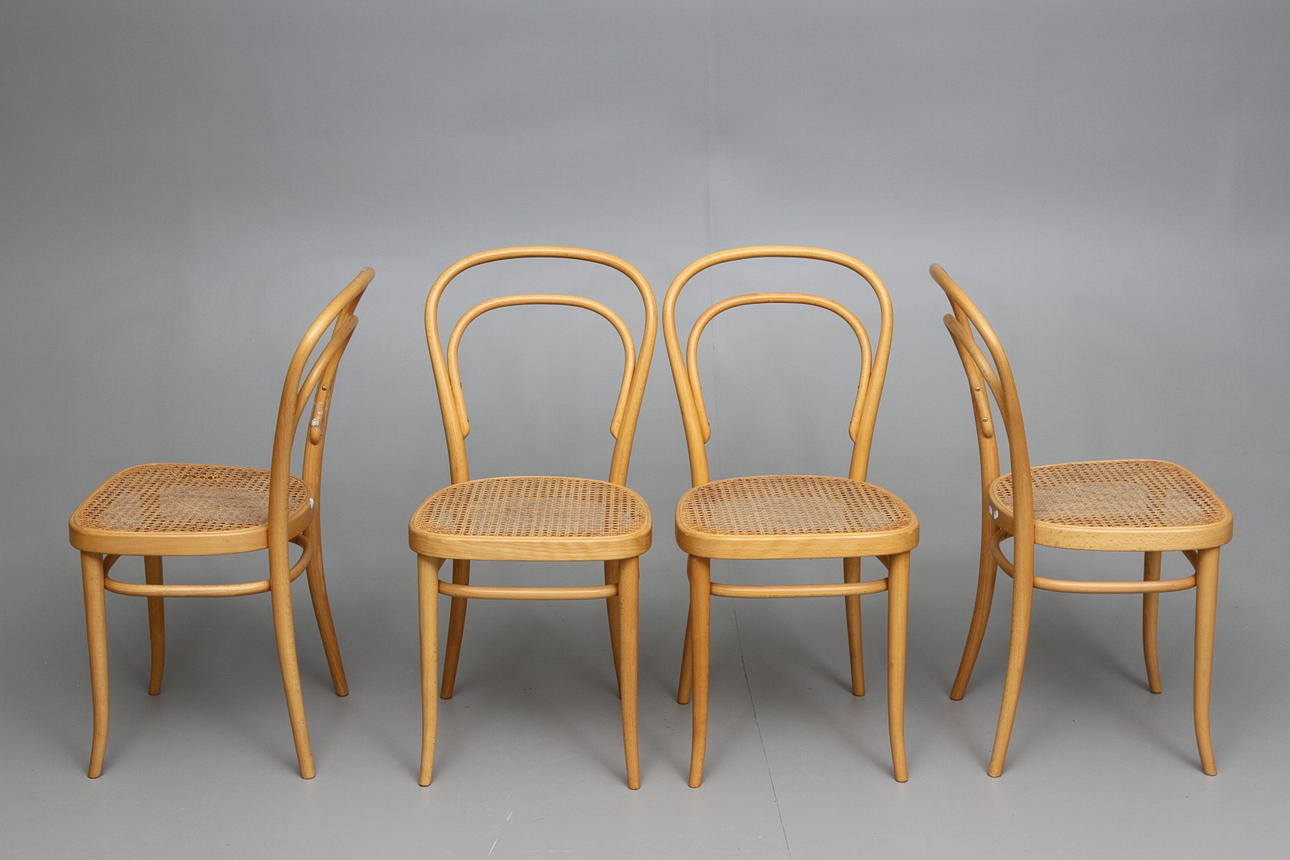 STOLAR, 4 st, Thonet, 1900-talets senare hälft.