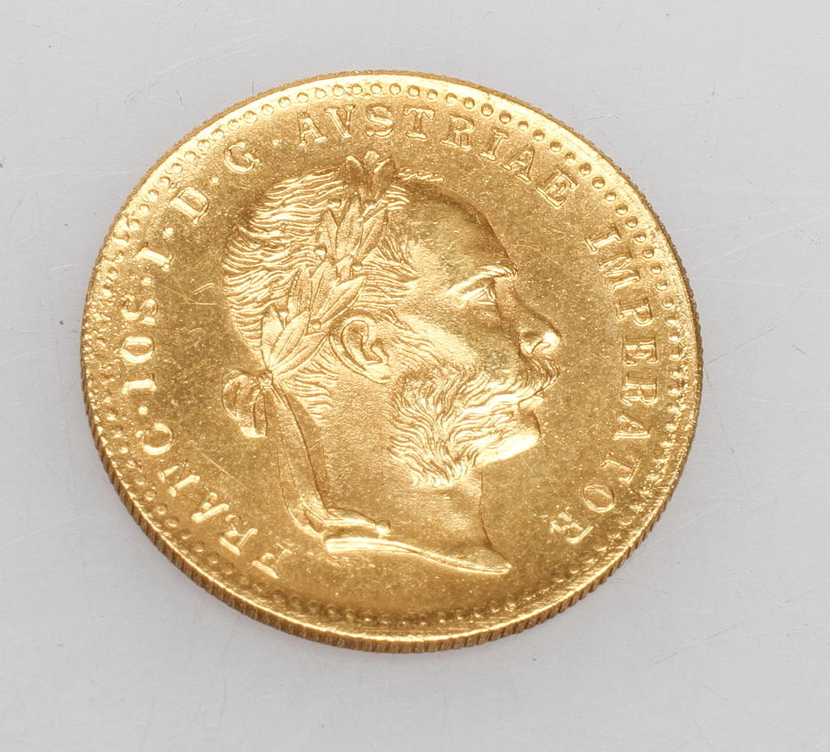 GULDMYNT DUCAT, 986/100, vikt ca 3.4gr.