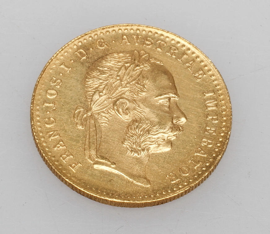 GULDMYNT DUCAT, 986/100, vikt ca 3.4gr.